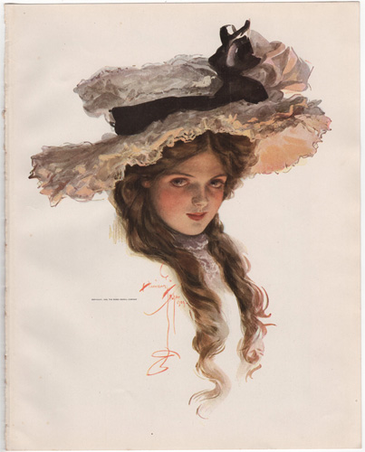 American Beauties by Harrison Fisher (1909)